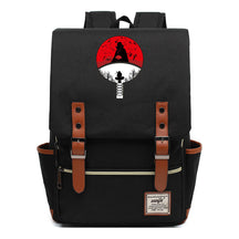 Naruto Printed Teenage Student Backpack For Men And Women, Casual Belt Buckle, Classic Backpack