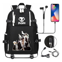 Printed Usb Youth Student Backpack For Men And Women's Leisure Travel Backpack