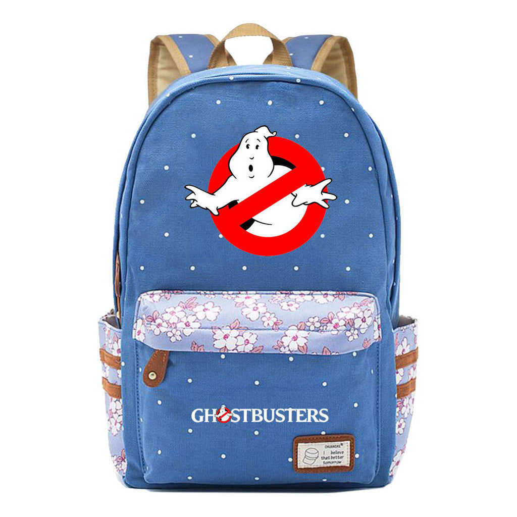 Devil Print Girl Backpack, Fashionable And Casual Backpack