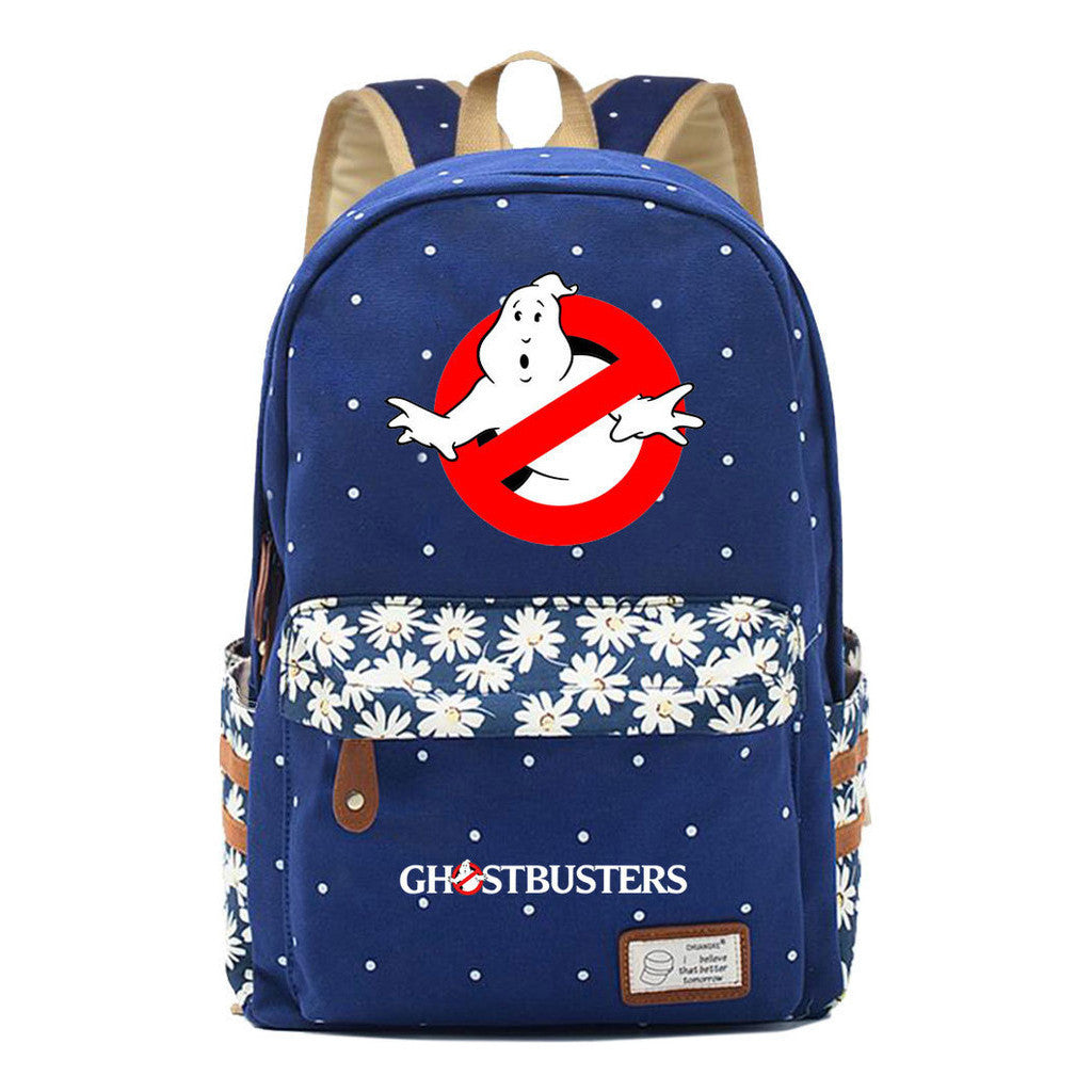 Devil Print Girl Backpack, Fashionable And Casual Backpack