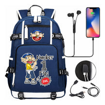Printed Youth Student Backpack, Backpack, Leisure Travel Backpack
