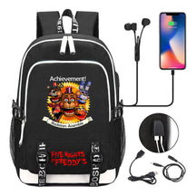 Toy Bear Game Peripheral Print Usb Youth Student Backpack For Men And Women Leisure Backpack
