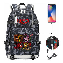 Toy Bear Game Peripheral Usb Youth Student School Bag Leisure Large Capacity Travel Backpack