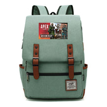 Printed Teenage Student Backpack For Men And Women With Casual Belt Buckle Classic Backpack