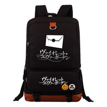 Violet Eternal Garden Printed Youth Student School Bag Large Capacity Travel Bag Men's And Women's Backpack