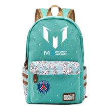 Sports Football Star Printed Youth Student Backpack For Men And Women's Leisure Backpack