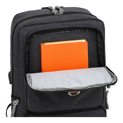 Printed Usb Youth Student Backpack For Leisure Travel Backpack