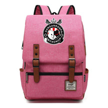 Printed Teenage Student Backpack For Men And Women With Casual Belt Buckle Classic Backpack