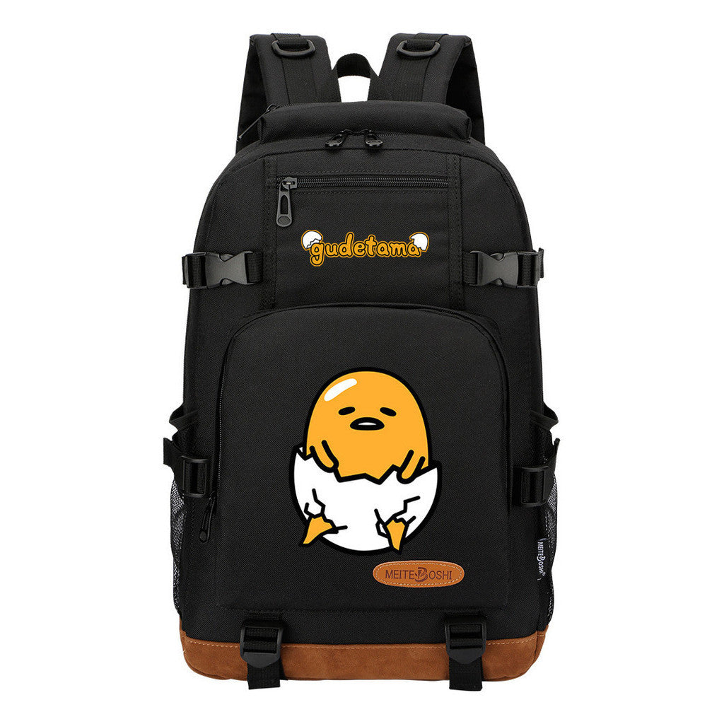 Lazy Egg Student Backpack, Boys And Girls Backpack