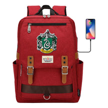Usb Magnetic Buckle Student Backpack For Men And Women, Youth Leisure Backpack