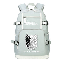 Giant Wings Of Cartoon And Anime Attack Youth Student Backpack, Leisure Travel Backpack