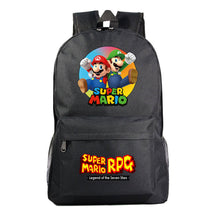 Super Mario Starry Sky Student Backpack For Men And Women's Leisure Travel Backpack