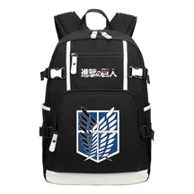 Giant Wings Of Cartoon And Anime Attack Student Backpacks, Men's And Women's Backpacks, Leisure Travel Backpacks