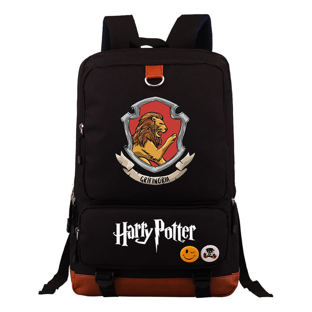 School Of Witchcraft And Wizardry Youth Student Backpack, Large Capacity Travel Bag, Men's And Women's Backpack