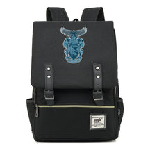School Of Witchcraft And Wizardry Printed Student Backpack For Men And Women, Casual Belt Buckle, Classic Backpack