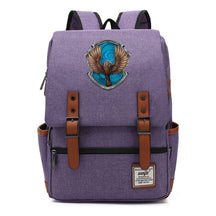 School Of Witchcraft And Wizardry Printed Youth Student Backpack For Men And Women, Casual Belt Buckle, Classic Backpack