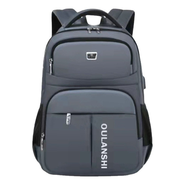 Double Shoulder Computer Bag, Large Capacity Business Travel Mountaineering Bag, Student Backpack