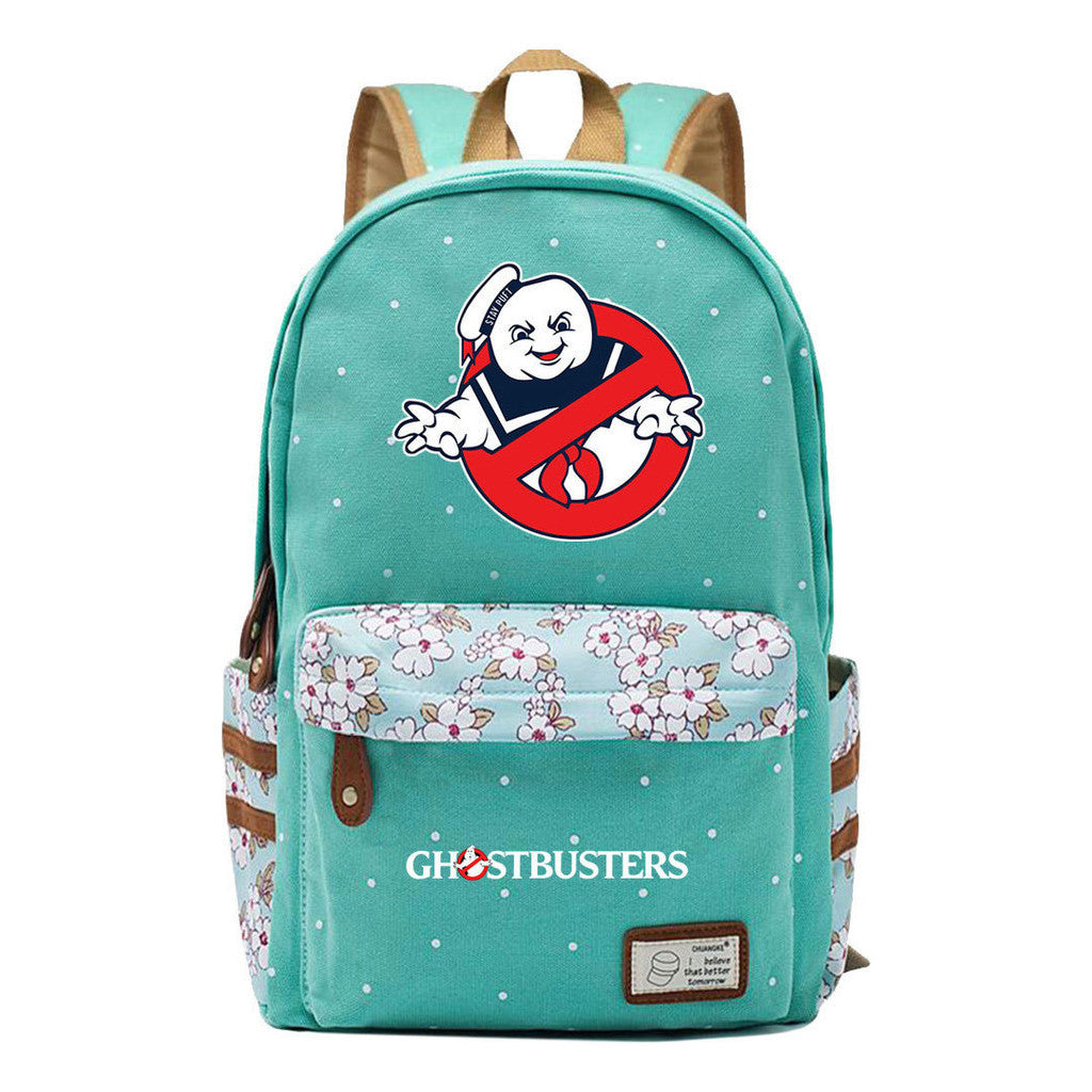 Devil Print Girl Backpack, Fashionable And Casual Backpack