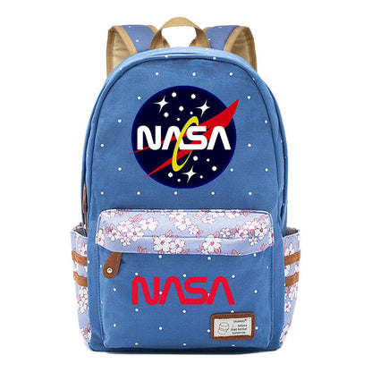Fashionable Printed Student Backpack From Nasa, Casual Backpack