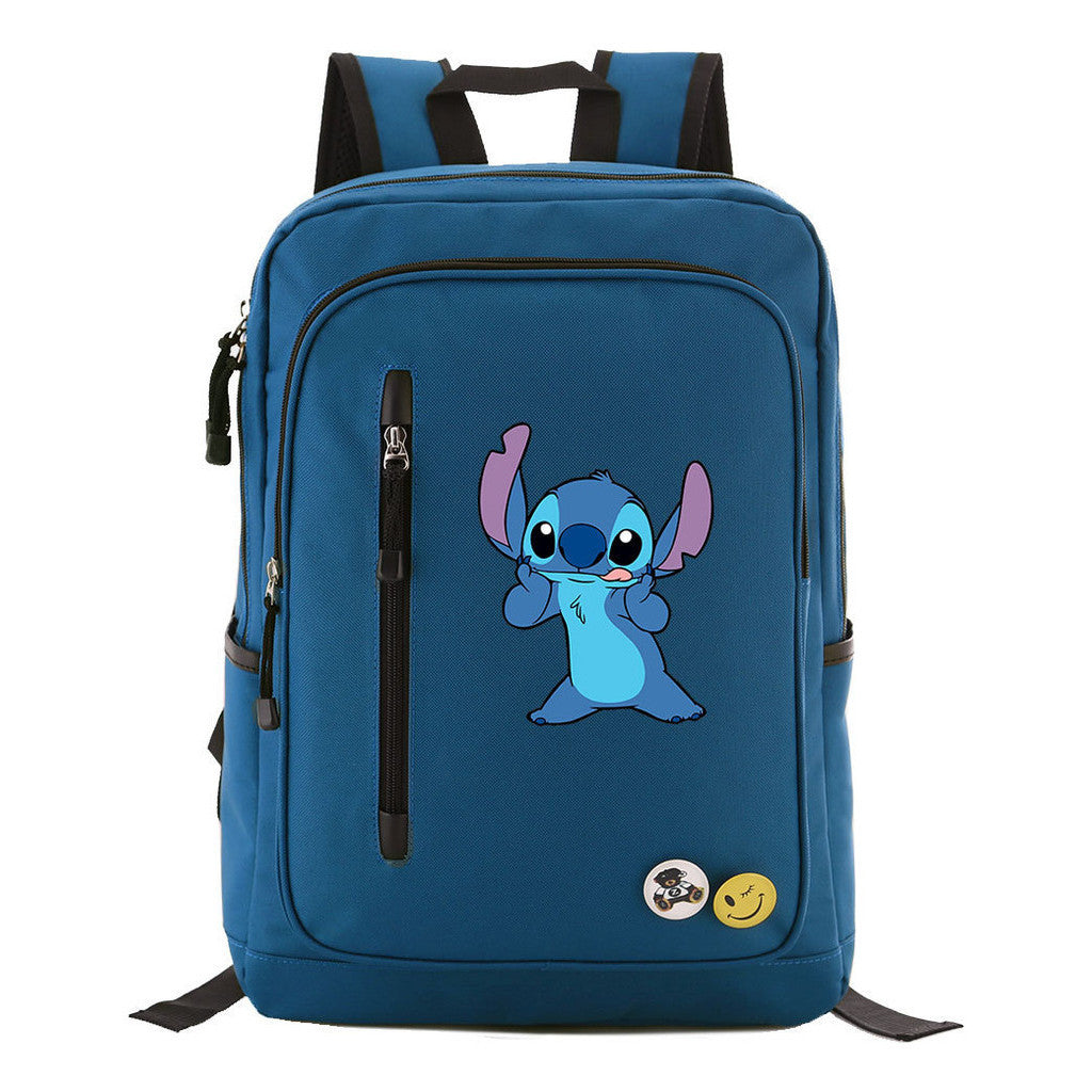 Sports Football Star Printed Youth Student Backpack Men And Women's Leisure Travel Backpack