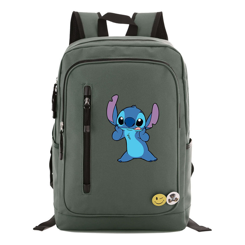 Sports Football Star Printed Youth Student Backpack Men And Women's Leisure Travel Backpack