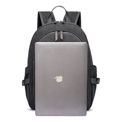 Printed Retro Canvas Youth Student Backpack With Men's And Women's Casual Woven Straps And Backpacks