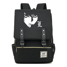 Manga Death Note Youth Student School Bag Men's And Women's Leisure Belt Buckle Backpack