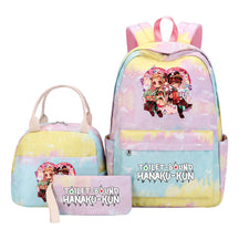 Teenage Student Girl Backpack Lunch Bag Three Piece Set Backpack Set