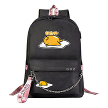 Lazy Egg Usb Youth Student Backpack For Men And Women's Leisure Travel Backpack