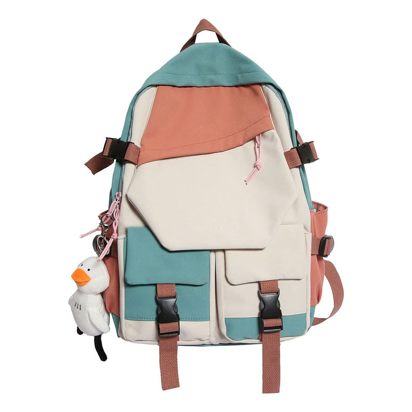Printed USB Youth Student School Bag Leisure Large Capacity Travel Backpack