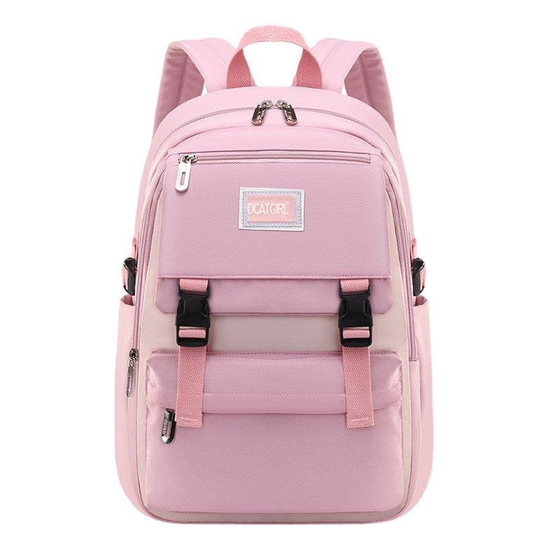 Student Backpack With Reduced Load And Spine Protection, Large Capacity Backpack