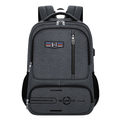 Business And Office Usb Interface Backpack With Multiple Specifications And Large Capacity Spine Protection Backpack