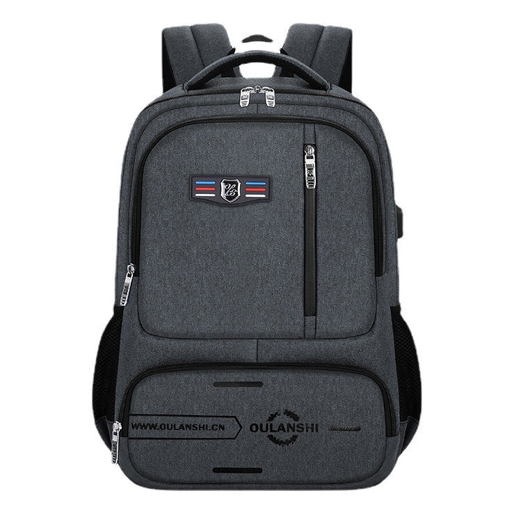 Business And Office Usb Interface Backpack With Multiple Specifications And Large Capacity Spine Protection Backpack