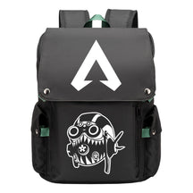 Apex Hero Print Usb Charging Cap Head Style Student School Bag Casual Backpack