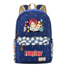 Teenage Student Backpacks, Floral Canvas, Girl Shoulders