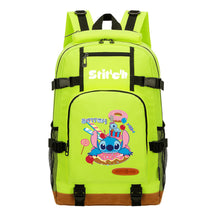 Anime Star Baby Stitch Printed Student Backpack Men And Women's Leisure Travel Backpack