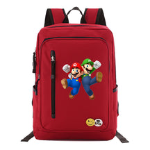 Game Super Mario Print Youth Student School Bag Leisure Travel Backpack