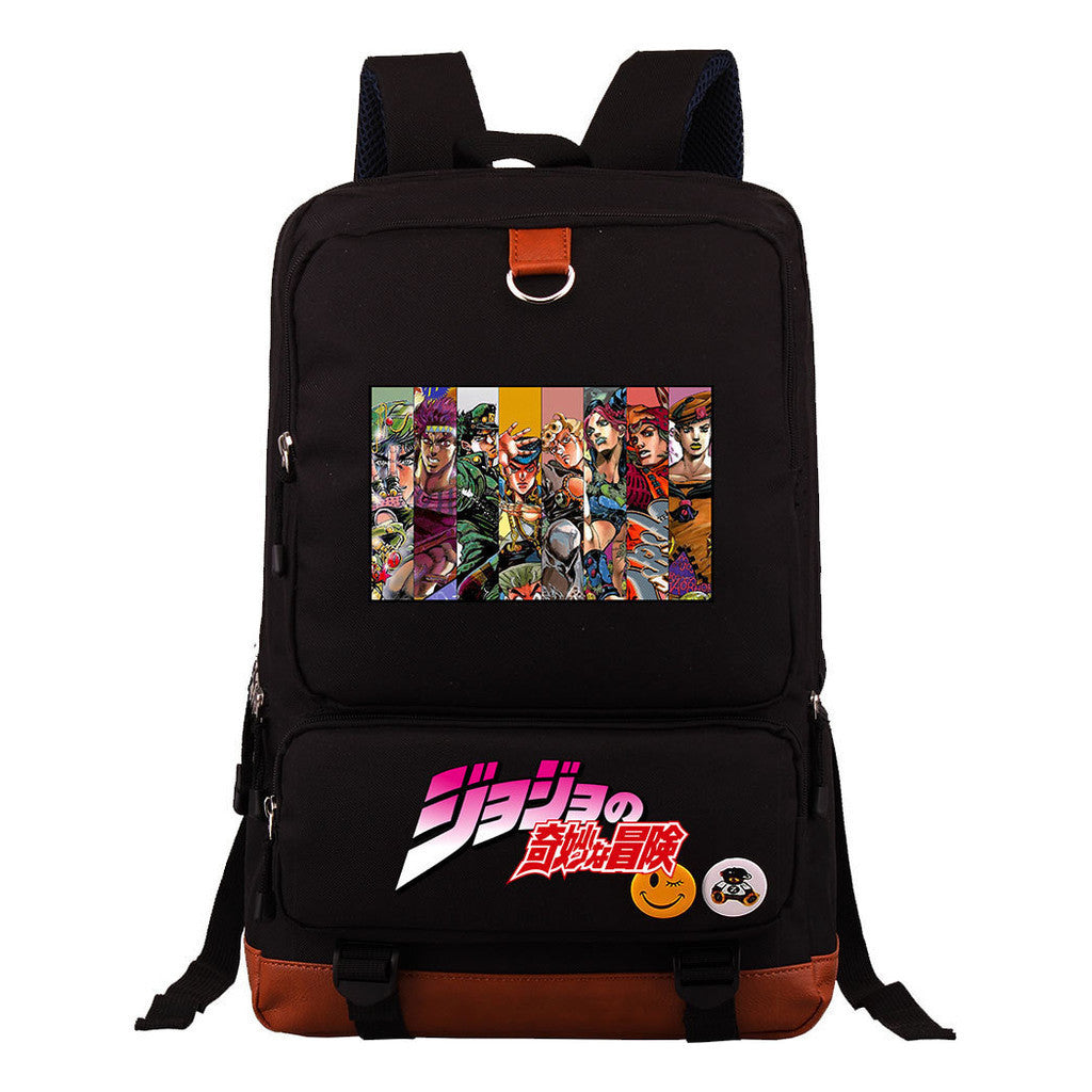 Comic Jojo's Wonderful Adventure, Schoolbags For Young Students, Backpacks For Men And Women, Travel Bags