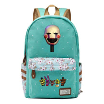 Toy Bear Game Fashion Printed Teenage Girls Student School Bag Men's And Women's Casual Canvas Backpack