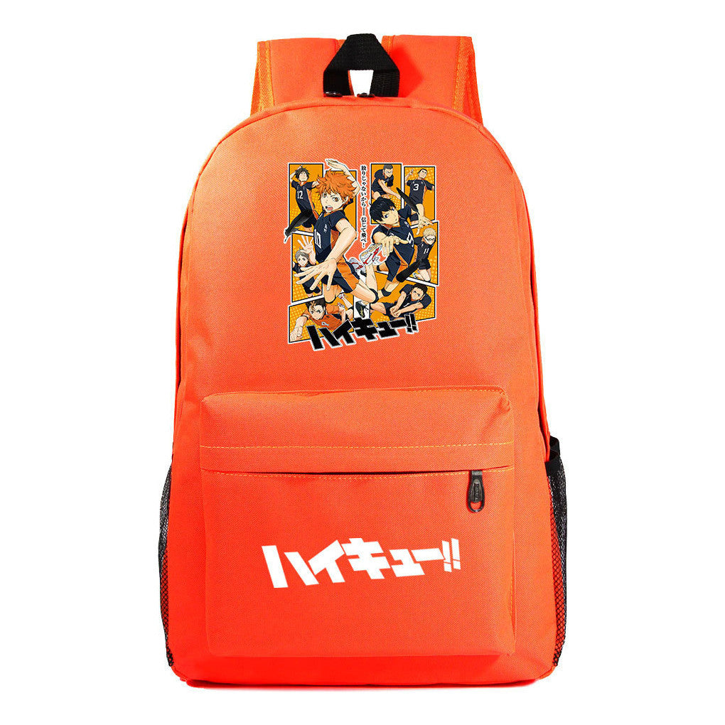 Naruto Usb Large Capacity Youth Student Backpack For Leisure Travel Backpack