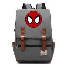 Superhero Printed Youth Student Backpack, Classic Backpack For Men And Women