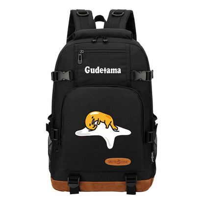Lazy Teenage Student Backpack, Boys And Girls Backpack