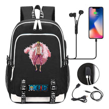 Anime Pirate Wang Lufei Youth Student School Bag Usb Men's And Women's Leisure Backpack