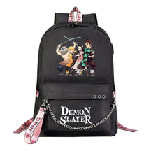 Cartoon Ribbon Youth Student School Bag Men's And Women's Leisure Travel Backpack