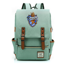 School Of Witchcraft And Wizardry Printed Youth Student School Bag Casual Belt Buckle Classic Backpack