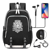 Magic School Youth Student Backpack Usb Men's And Women's Leisure Backpack