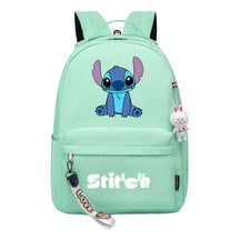 Interstellar Baby Stitch Printed Student Backpack, Casual Travel Bag, Girl Backpack