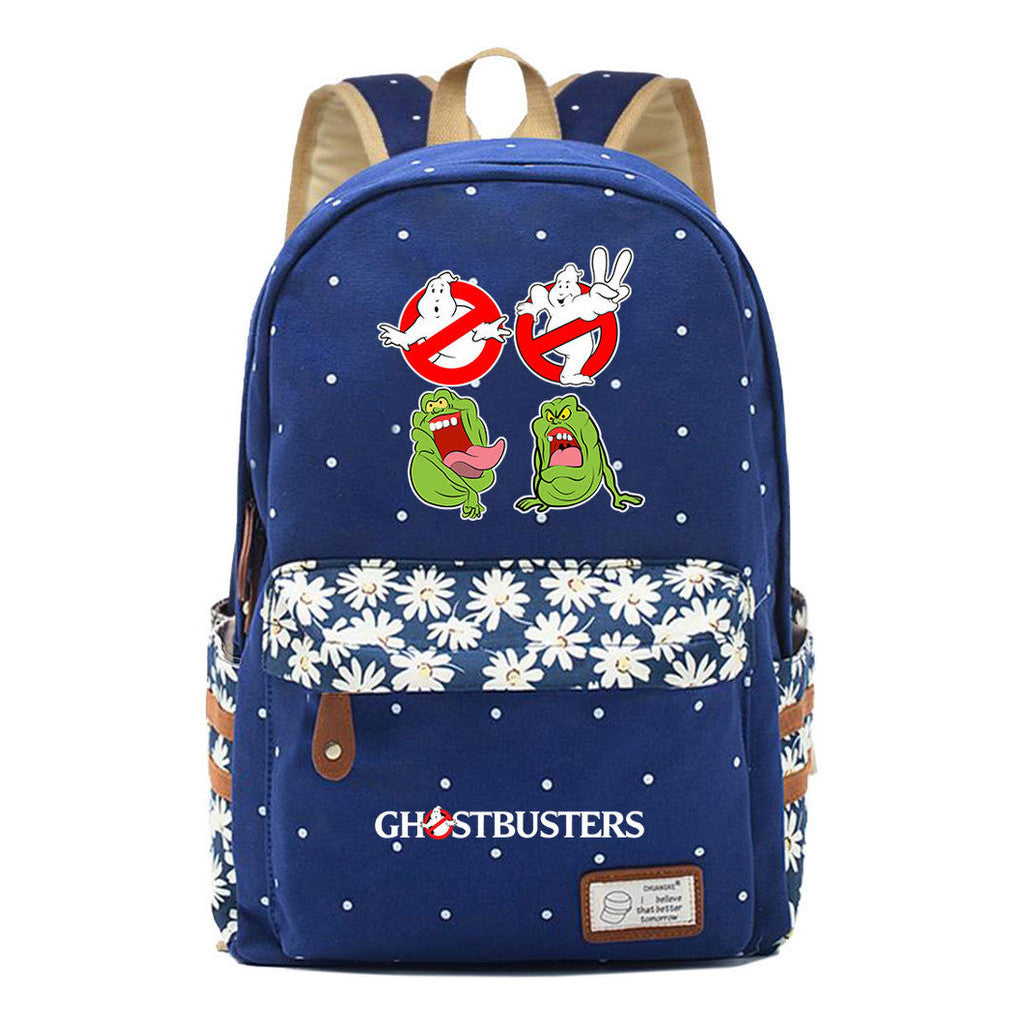 Devil Print Girl Backpack, Fashionable And Casual Backpack