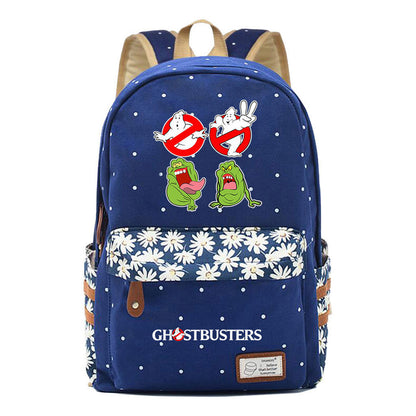 Devil Print Girl Backpack, Fashionable And Casual Backpack