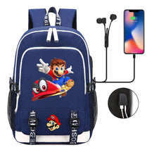 Usb Youth Student Backpack For Men And Women's Leisure Sports Backpack